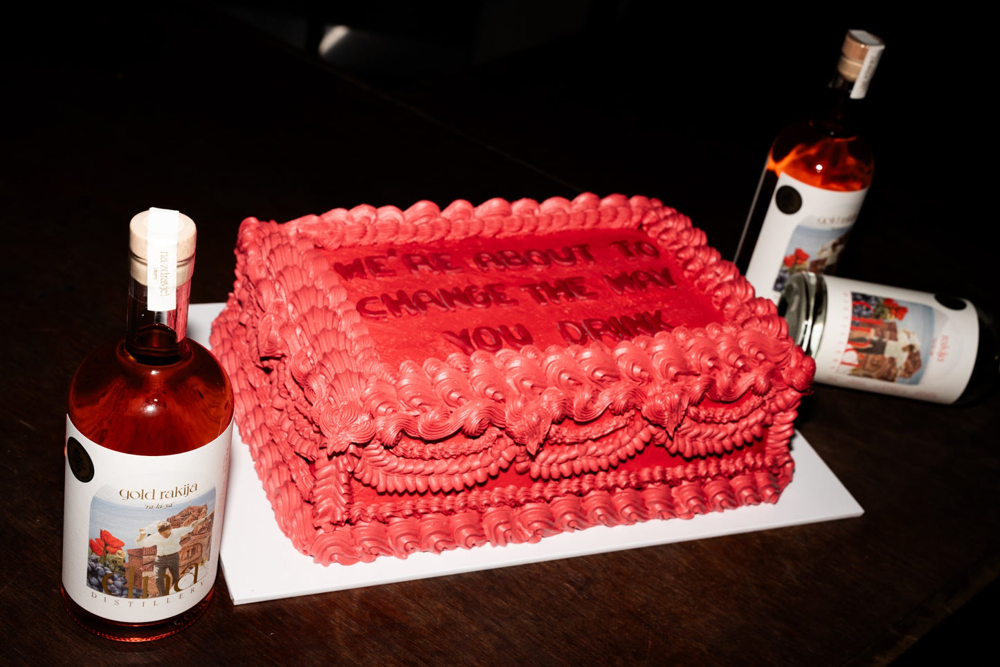 Vintage Slab cake