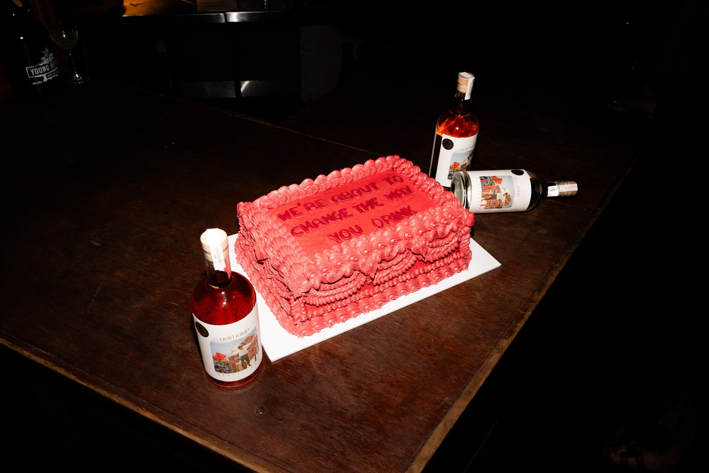 Vintage Slab cake