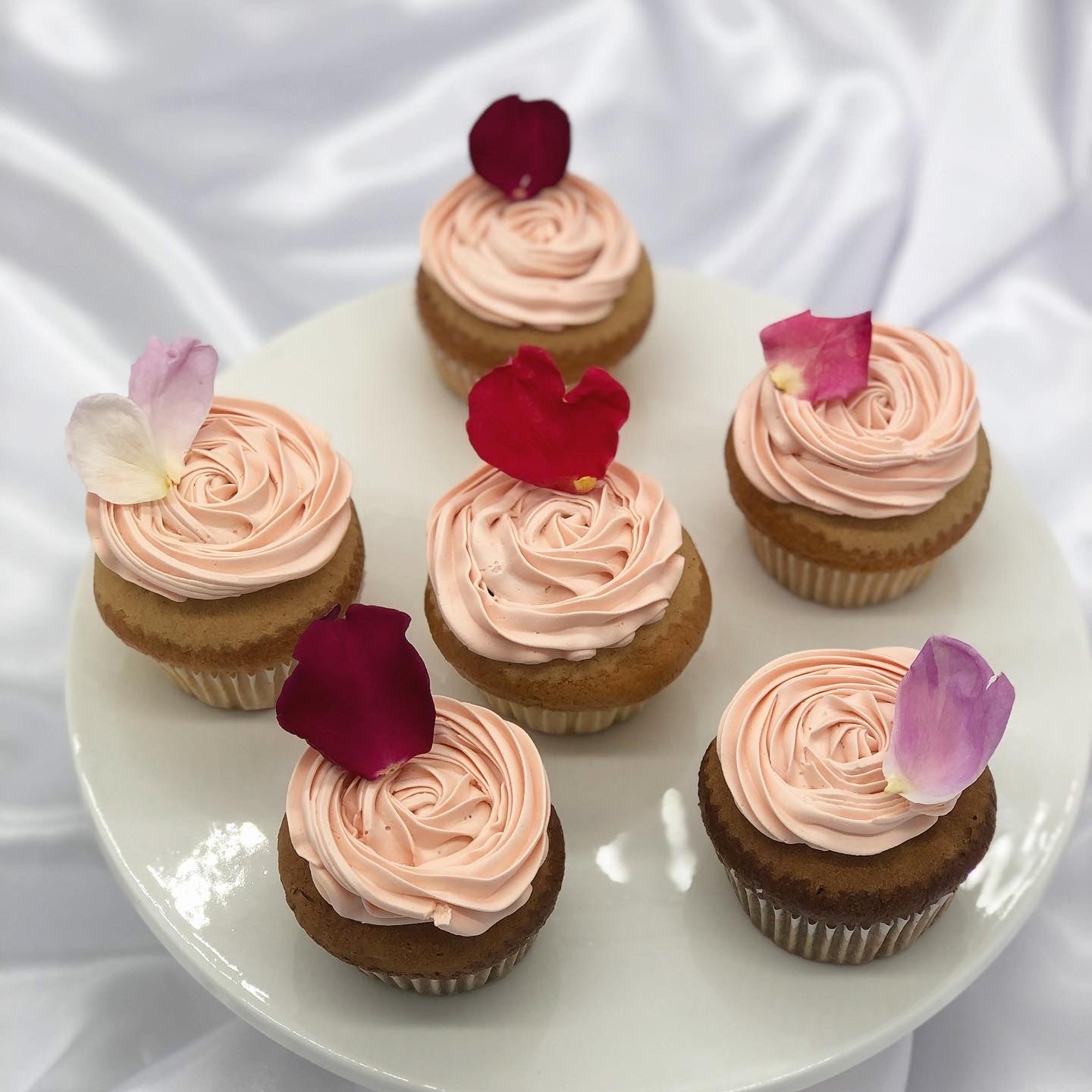 Edible Flower Cupcake